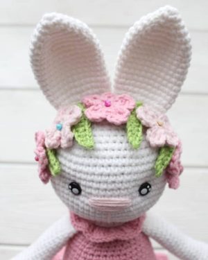 Spring Bunny in Dress Amigurumi PDF Free Pattern (2)