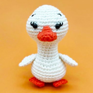 Amigurumi Ganso fácil PDF Patrón Gratis Paso a Paso