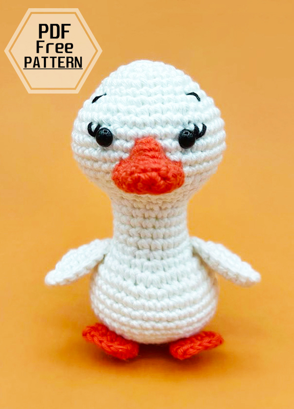 Crochet Goose Amigurumi PDF Free Pattern (2)