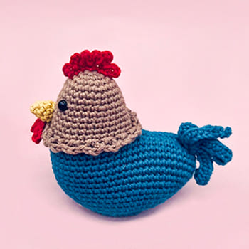 Crochet Rooster PDF Amigurumi Free Pattern