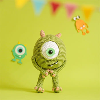 Crochet The Mike PDF Free Amigurumi Pattern- thumbnail