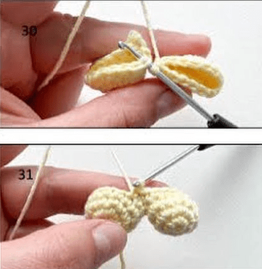 PDF Crochet Easter Bunny and Heart Amigurumi Free Pattern