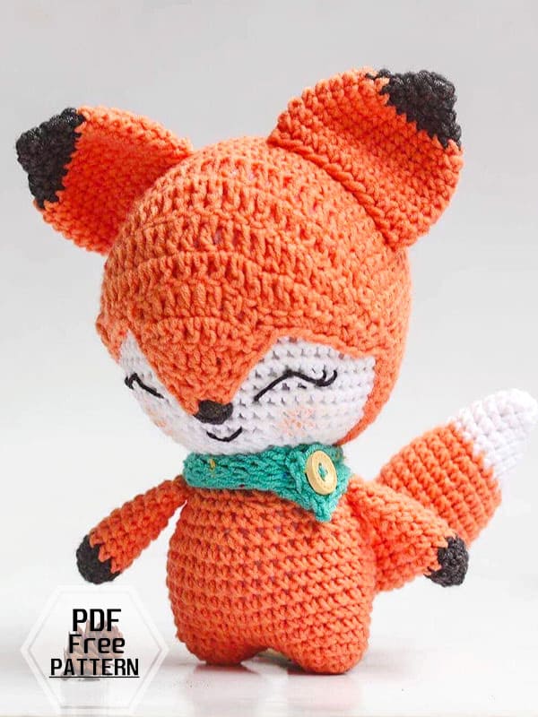 Penny The Crochet Fox PDF Amigurumi Free Pattern