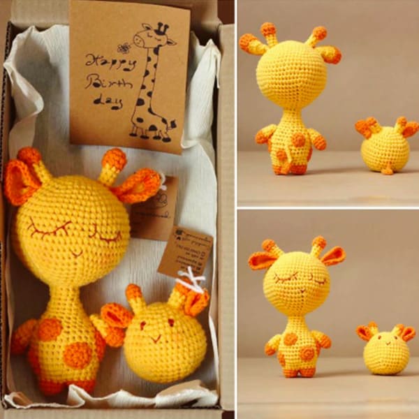 Tally The Crochet Giraffe Amigurumi PDF Free Pattern 