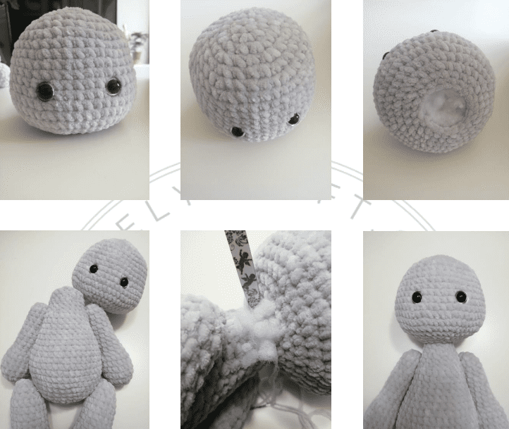 Crochet Bunny Moo Amigurumi PDF Pattern