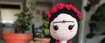 Crochet Doll Frida Kahlo Amigurumi PDF Pattern