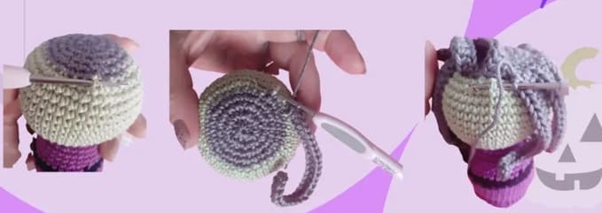 Little Witch Amigurumi Halloween Marcador PDF Free Pattern