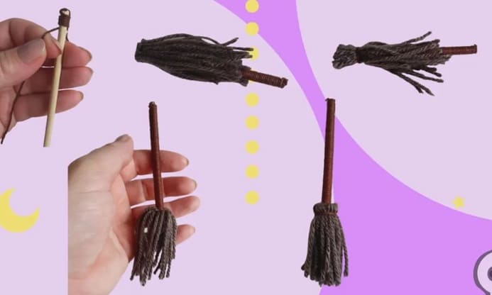 Little Witch Amigurumi Halloween Marcador PDF Free Pattern