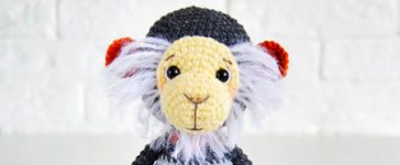 Crochet Monkey Dauc Langur Amigurumi PDF Pattern